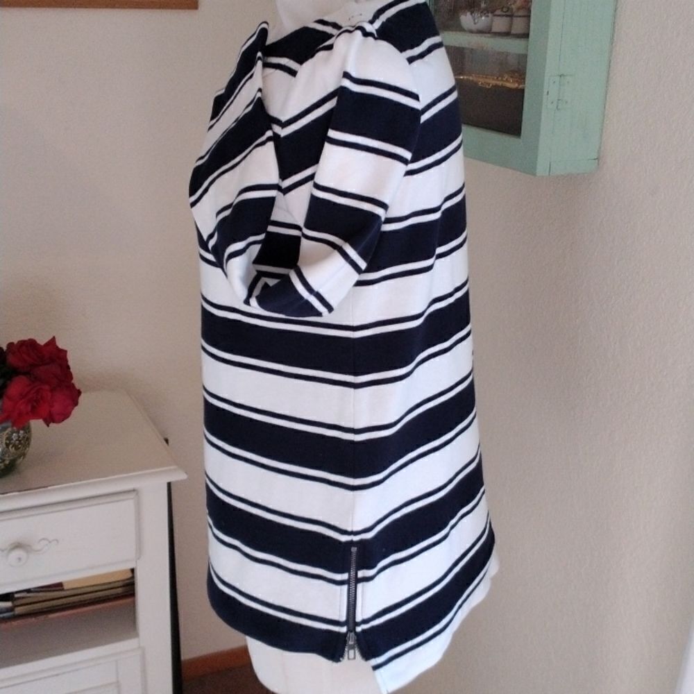 Talbots Striped Knit Top - Picture 2 of 8